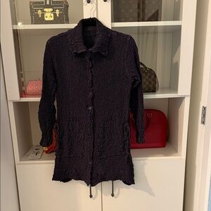 Issey Miyake ME  Cauliflower Jacket In Blue Color .